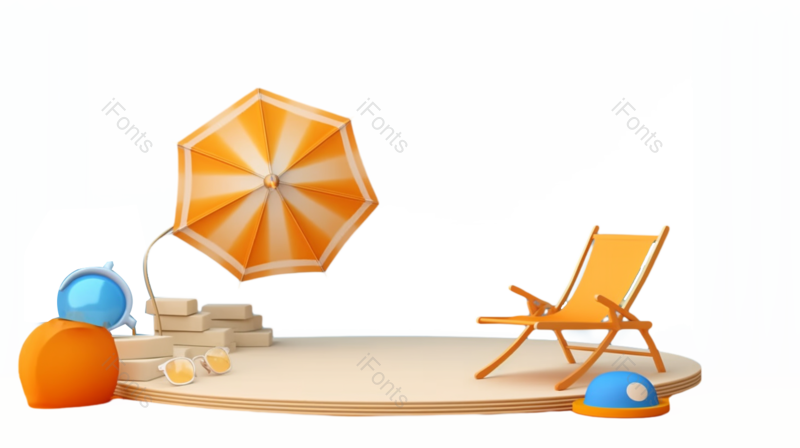 叶子图片,商品元素,夏天PNG,插画免抠素材